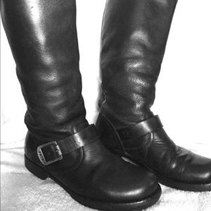 Frye Veronica Slouch 2 Tall Moto Boots
